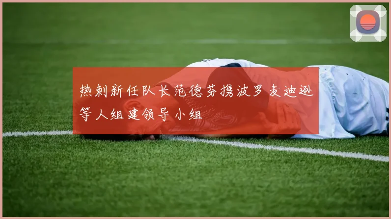 热刺新任队长范德芬携波罗麦迪逊等人组建领导小组